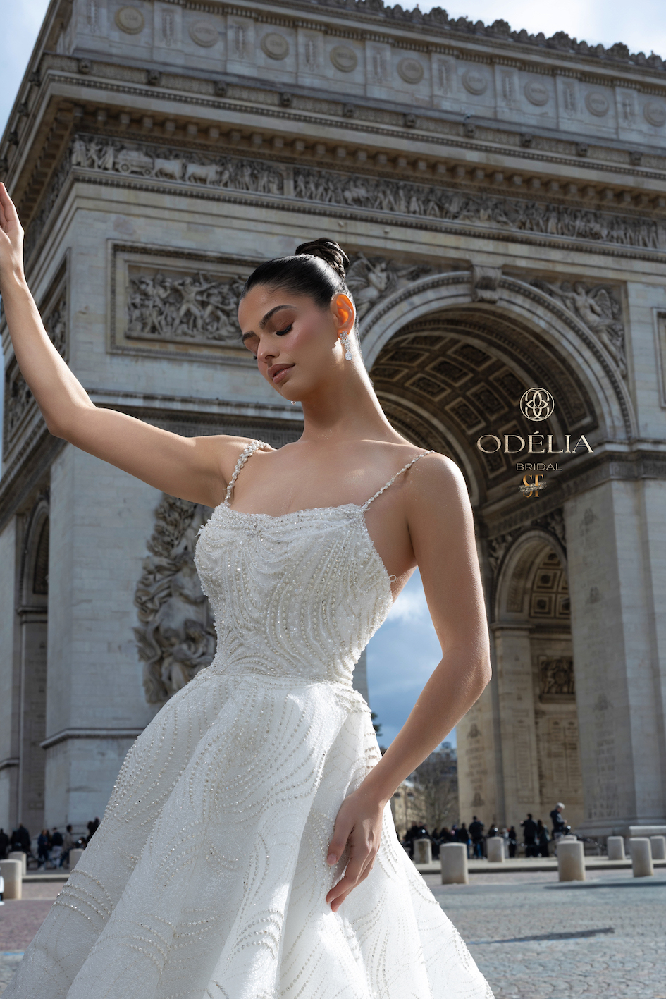 Private bridal fitting bij Place Vendôme